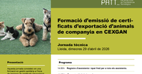 Formació al Col·legi sobre “Emissió de certificats d’exportació d’animals de companyia en CEXGAN”, el 29 d’abril