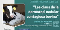 Jornada tècnica de MSD sobre dermatosi nodular contagiosa el dilluns 20 a la seu del Col·legi