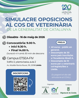 Simulacre d’oposicions al Cos de Veterinària, 16 de maig a l'ETSEA